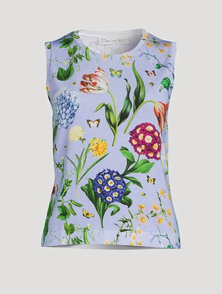 Tank Top Multi-Floral Print