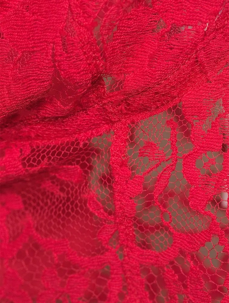Lace Bustier Bra Top