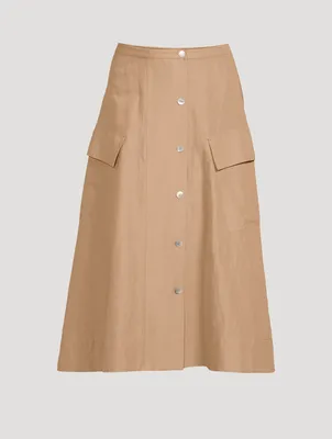 Utility Midi Skirt