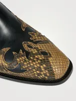 Leather Cowboy Mules