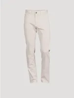 Delavé Garment Dyed Stretch Cotton Slim-Fit Jeans