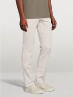 Delavé Garment Dyed Stretch Cotton Slim-Fit Jeans