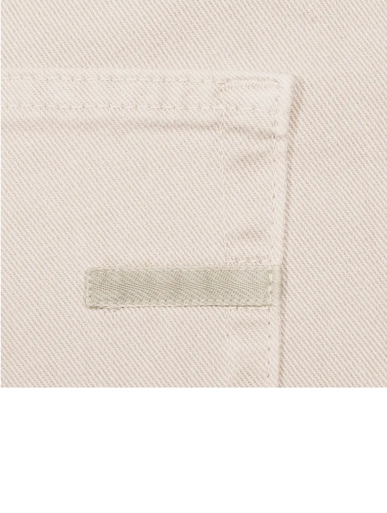 Delavé Garment Dyed Stretch Cotton Slim-Fit Jeans