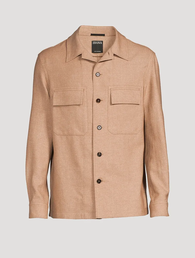 Oasi Cashmere And Linen Shirt