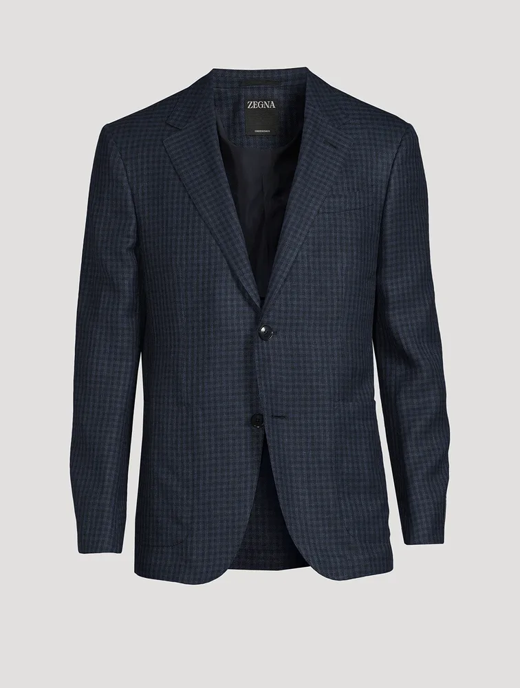 Linen Wool And Silk Jacket