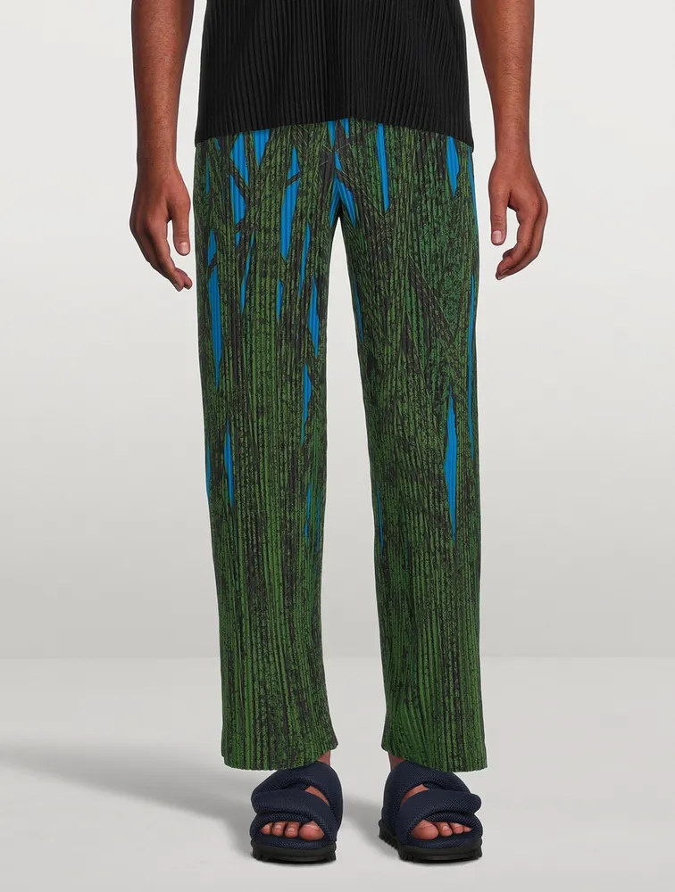 Grass Fields Loose Fit Straight Pants
