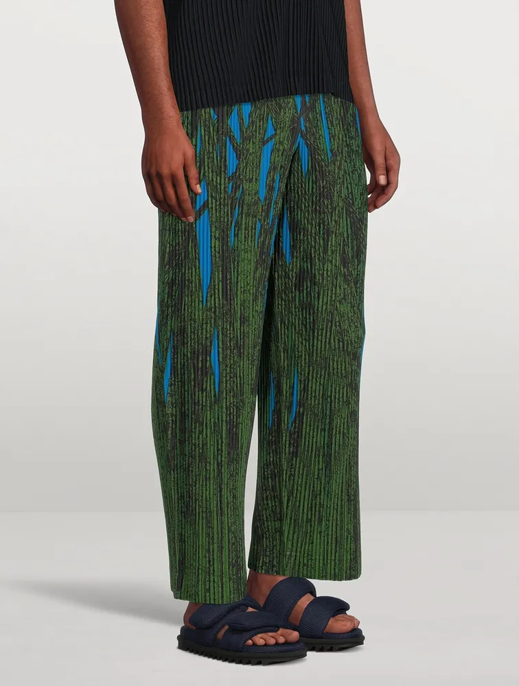 Grass Fields Loose Fit Straight Pants