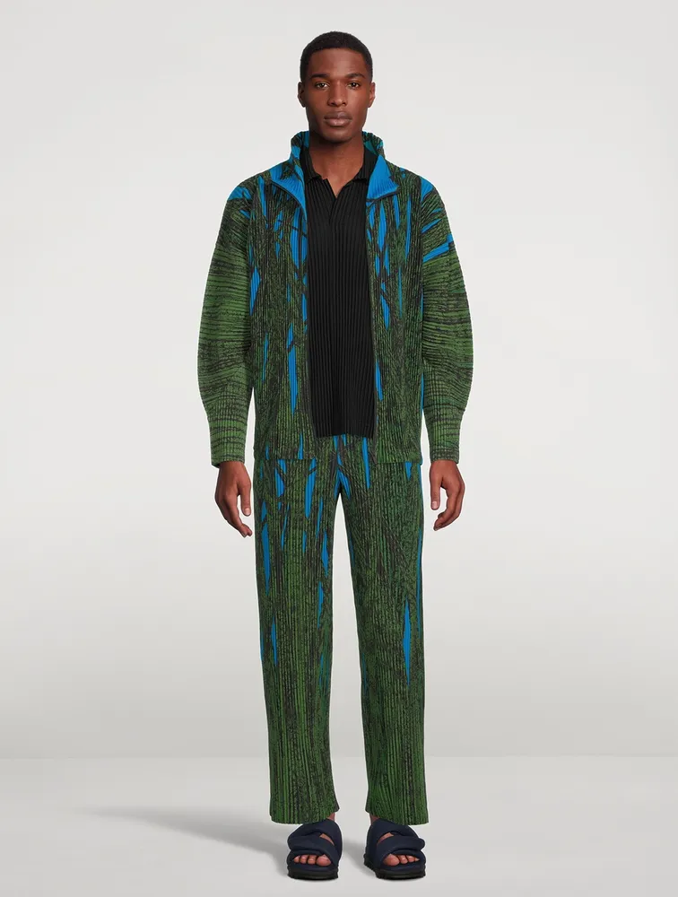 Grass Fields Loose Fit Straight Pants