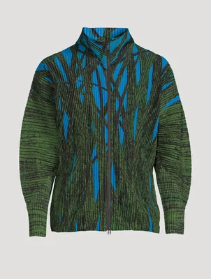 Grass Field Zip-Up Cardigan