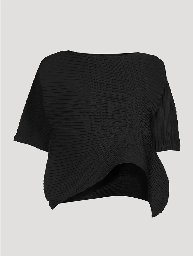 Concretion Pleats Top
