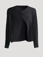 Ridge Pleats Cardigan