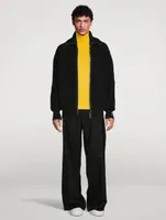 Turtleneck With Hand Sign Print