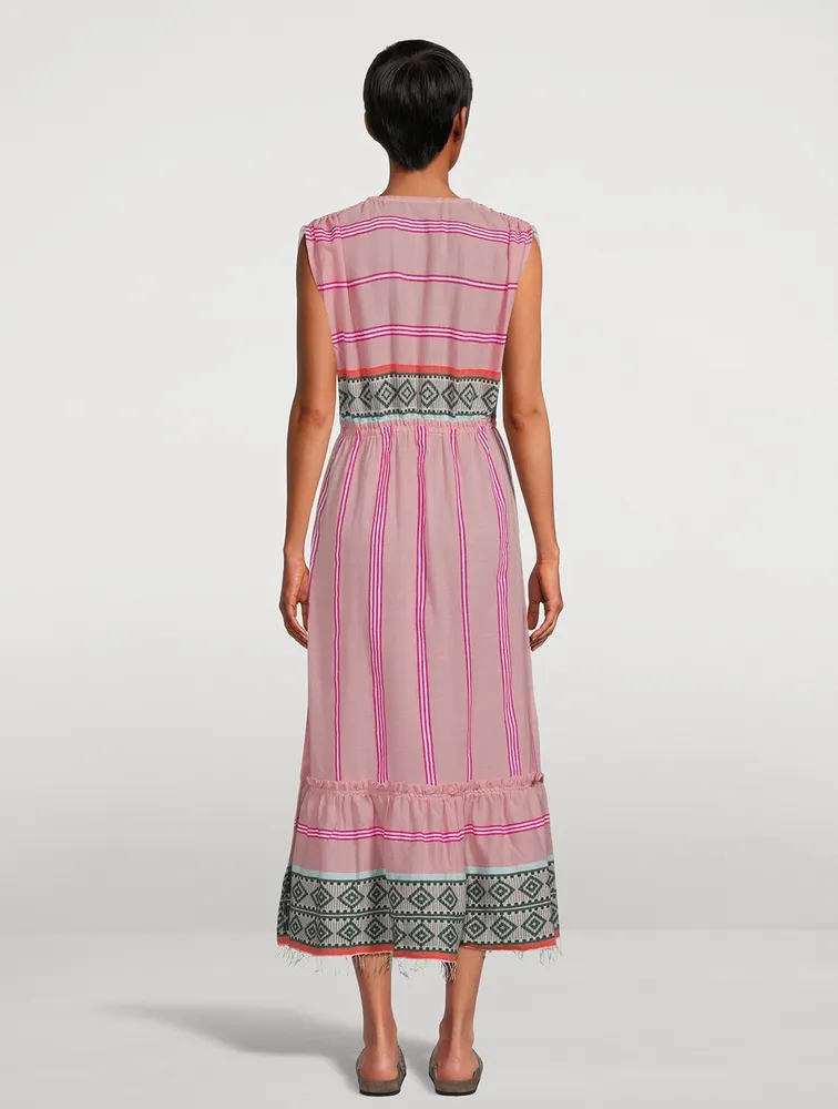 Rosa Sleeveless Plunge Neck Dress