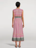 Rosa Sleeveless Plunge Neck Dress
