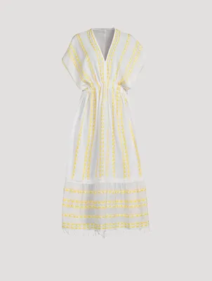 Abeba Plunge Neck Dress
