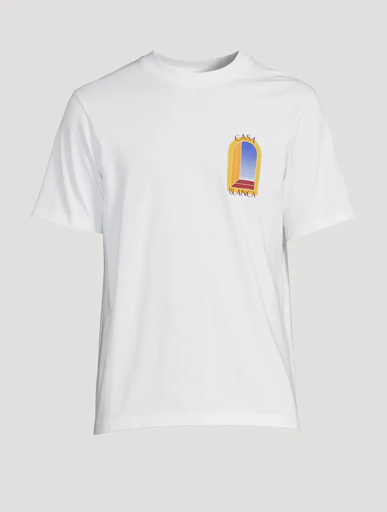 L'Arche De Nuit Cotton Graphic T-Shirt