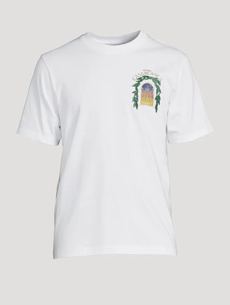 Avenida Cotton Graphic T-Shirt