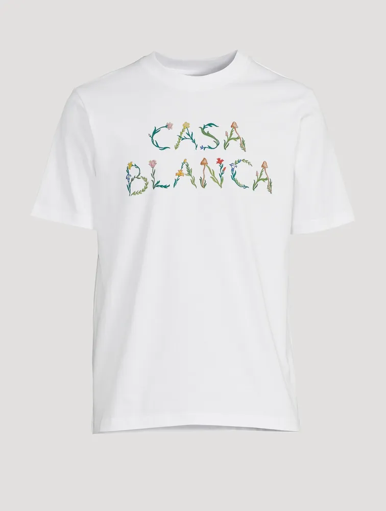 L-Arche Fleurie Cotton T-Shirt