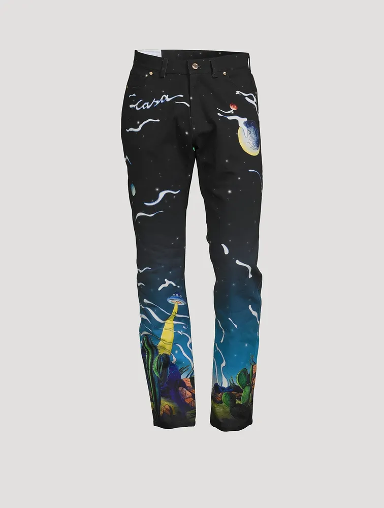 Cowboy De L'Espace Straight-Leg Jeans