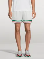 Silk Drawstring Shorts