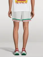 Silk Drawstring Shorts