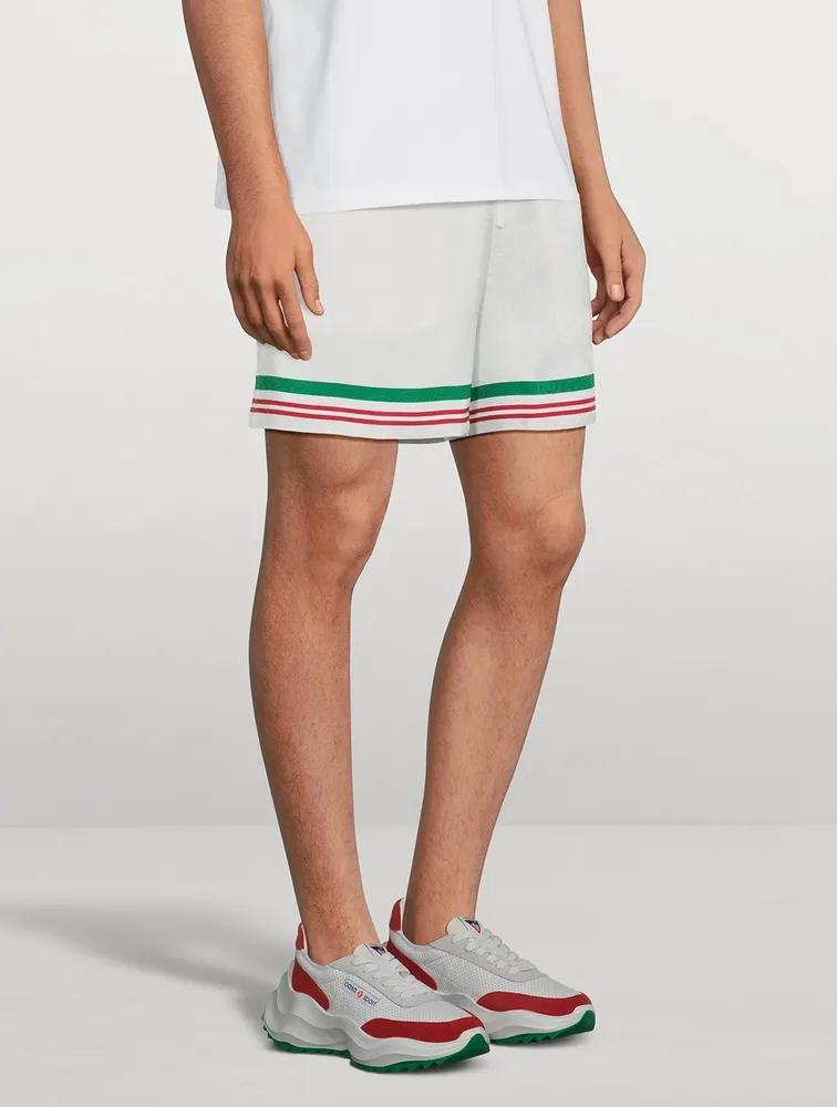Silk Drawstring Shorts