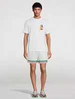 Silk Drawstring Shorts