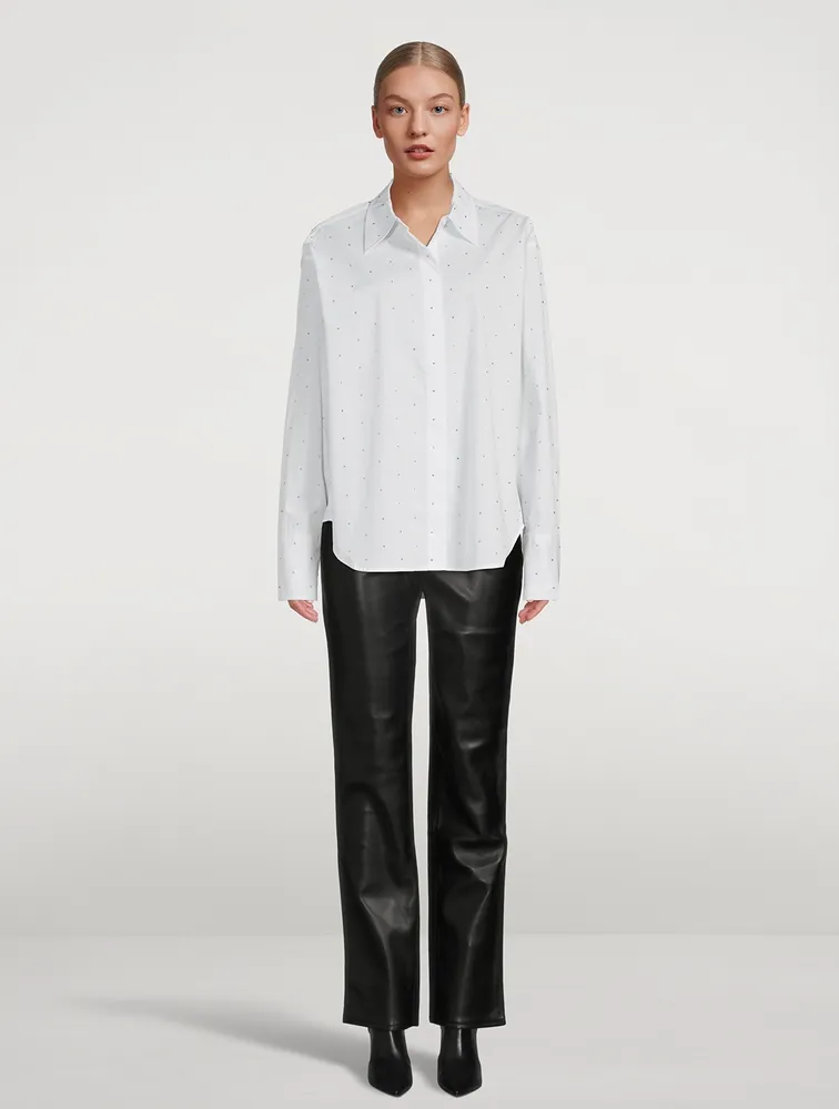Good Crystal-Embellished Poplin Shirt
