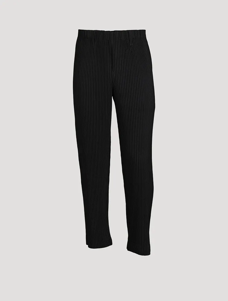 Basics Straight-Leg Pants