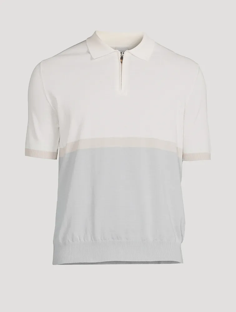 Cotton Short-Sleeve Polo