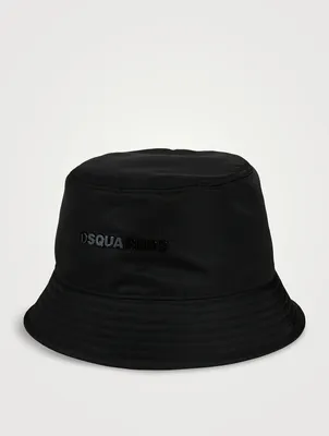Nylon Logo Bucket Hat