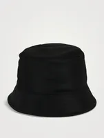 Nylon Logo Bucket Hat