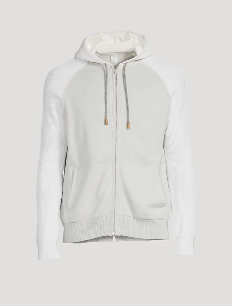 Cashmere Zip Hoodie