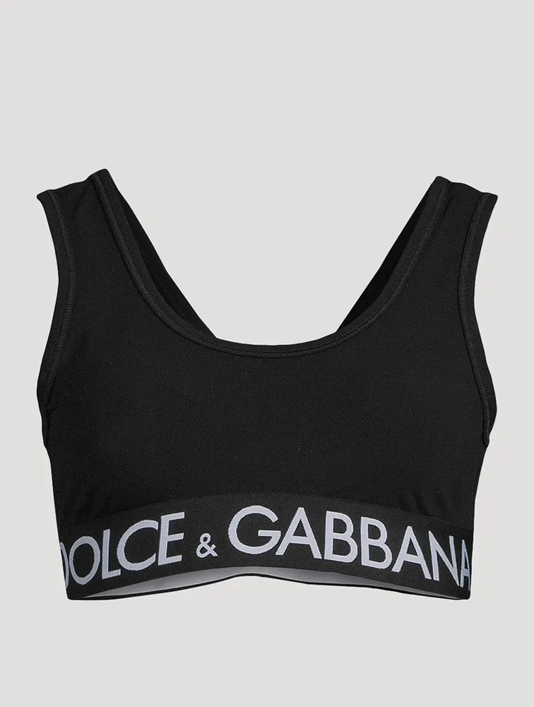 Jersey Logo Band Active Top