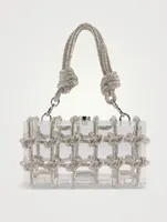 Bess Embellished Acrylic Shoulder Bag