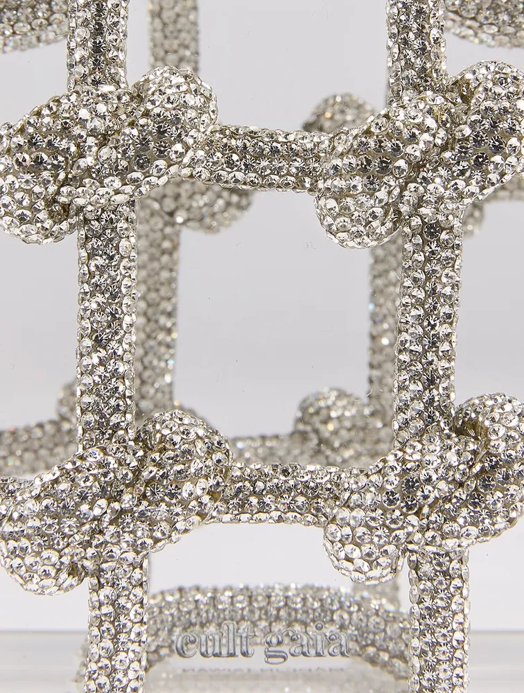 Bess Embellished Acrylic Shoulder Bag