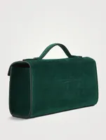 Symmetry Suede Pochette