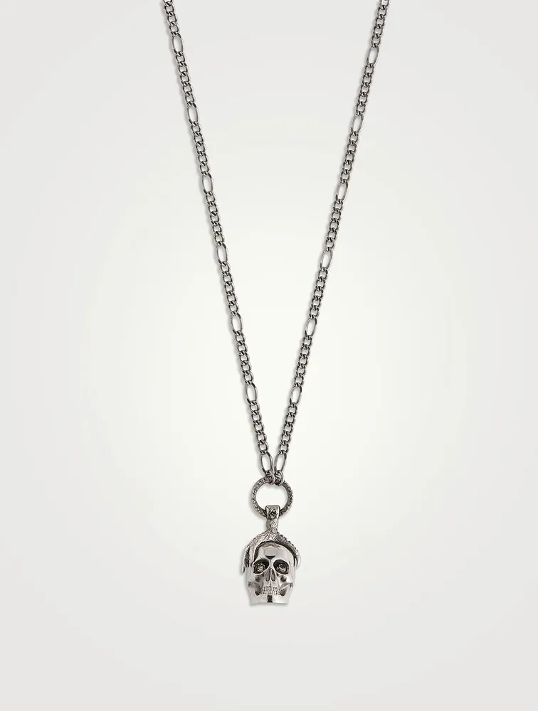 Victorian Skull Necklace