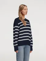The Mae Striped Cashmere Sweater
