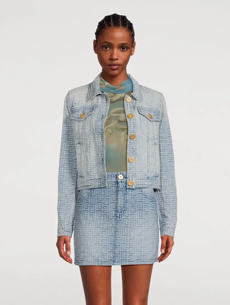 Monogram Denim Jacket