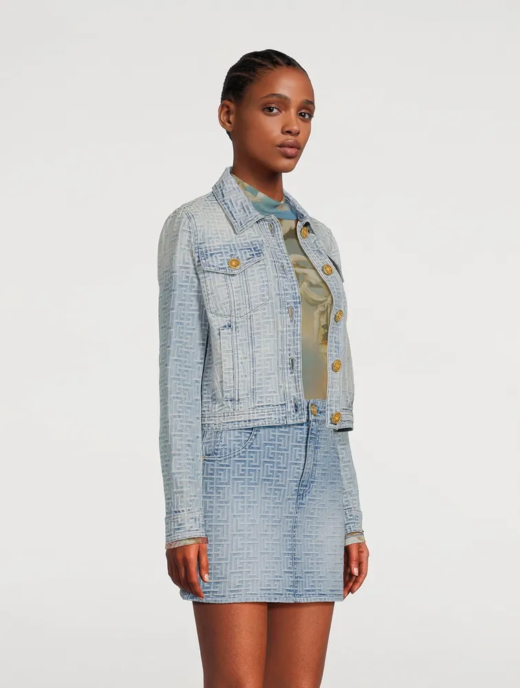 Monogram Denim Jacket