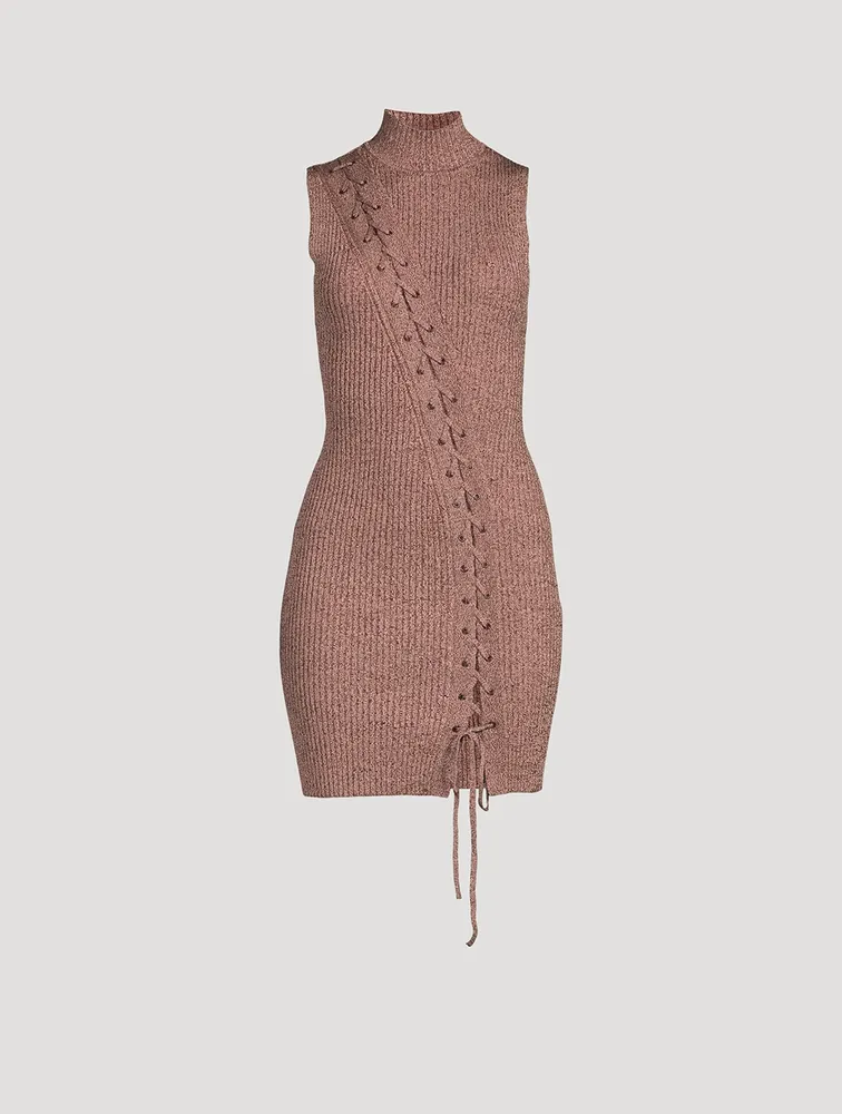 Cade Marled Sleeveless Mini Dress