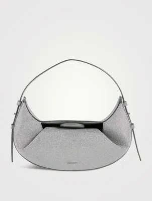 Mini Fortune Cookie Glitter Shoulder Bag