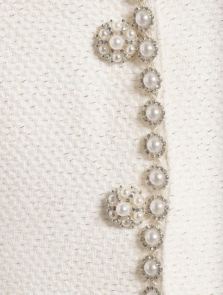 Boucle Tailored Mini Dress