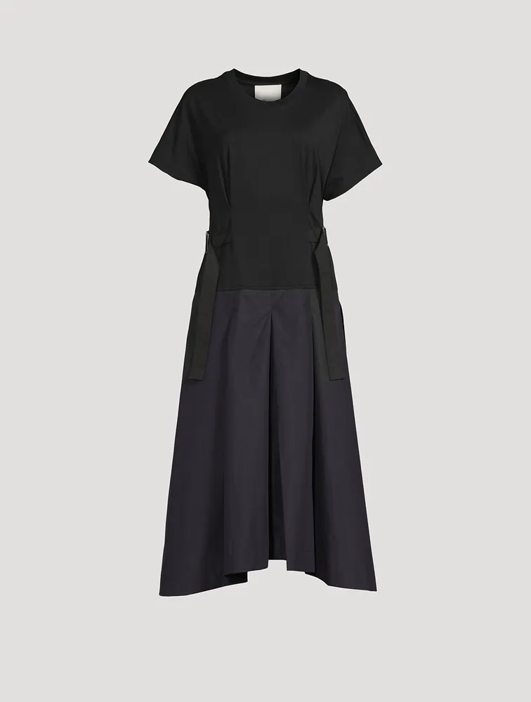 Belted T-Shirt Midi Dress