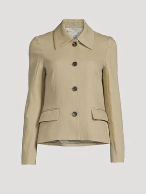 Vetty Cotton And Linen Jacket