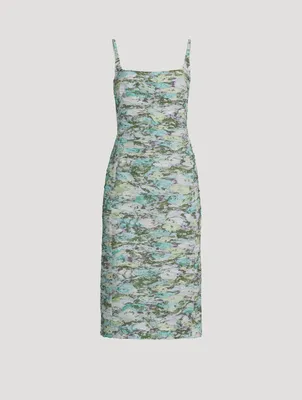 Deban Printed Midi Dress