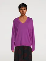 Tuna Merino Wool V-Neck Sweater