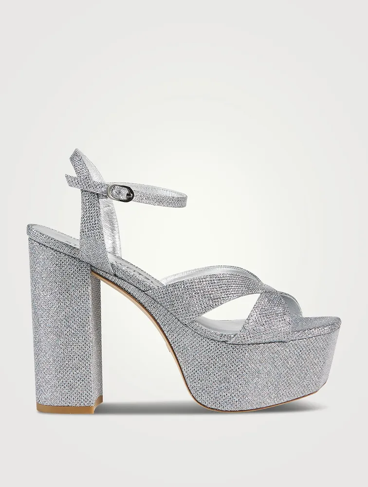 Miami Metallic Platform Sandals