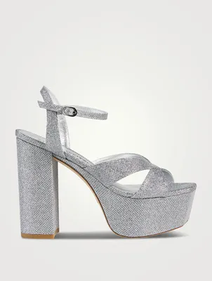 Miami Metallic Platform Sandals